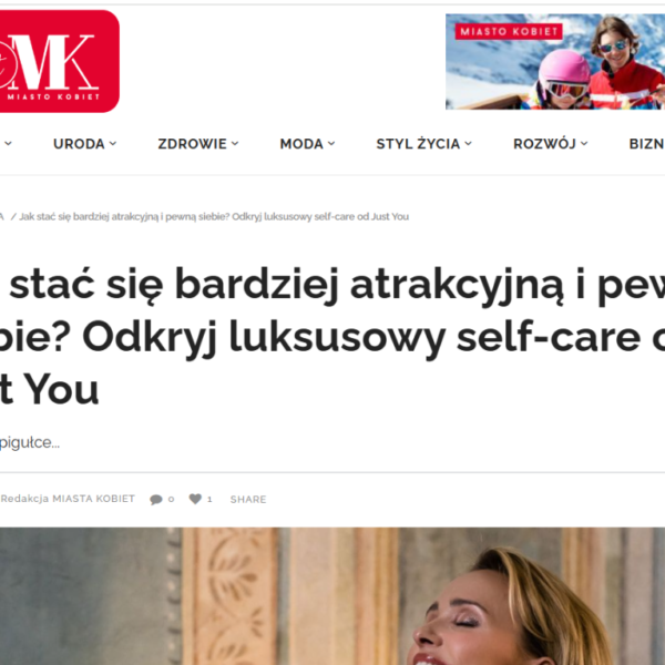 miastokobiet.pl: Odkryj sekret pewności siebie z Just You
