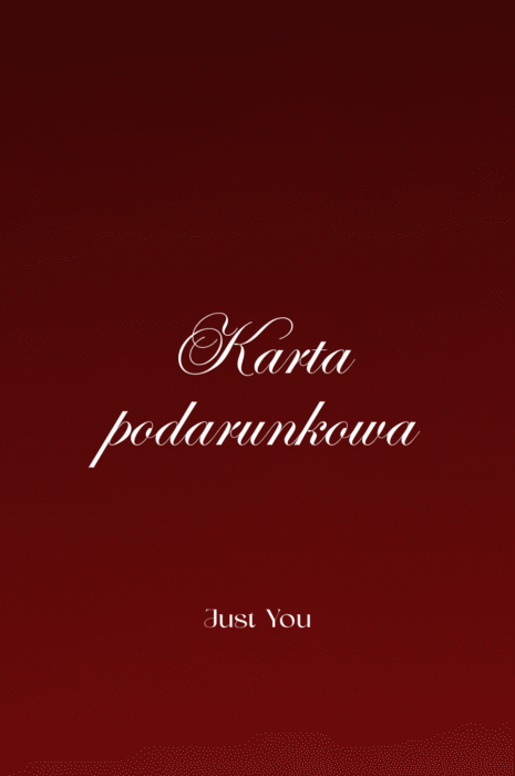 Karta podarunkowa - voucher